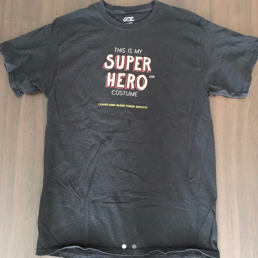 this is my Super hero costume T-shirt size Medium